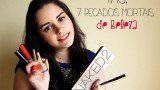 7 pecados mortais da beleza