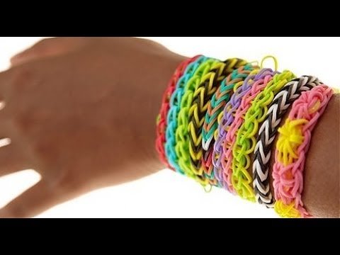 Como fazer pulseiras de elásticos