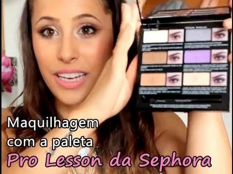 Maquilhagem para o Dia (Paleta Pro Lesson, Sephora)